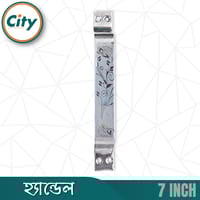 ৬ ইঞ্চি ডোর হ্যান্ডেল স্টেইনলেস স্টিল শিট হ্যান্ডেল লেজার প্রিন্ট করা দরজার হাতল_img_7