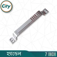 ৬ ইঞ্চি ডোর হ্যান্ডেল স্টেইনলেস স্টিল শিট হ্যান্ডেল লেজার প্রিন্ট করা দরজার হাতল_img_8