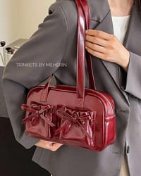 Red glossy bag_img_0