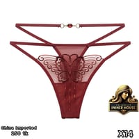 Butterfly Lace Thong Panty._img_4