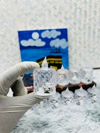 Dimond Cut Candle Light 3 inch_img_1