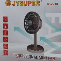 JYSUPER JY-2218 Rechargeable Portable Table / Desk Fan(M-036)_img_8