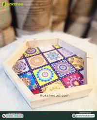 Mini Hexagon Tray 10.5/10.5''_img_1