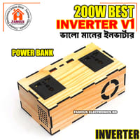 200W High quality Inverter V1 12V to 220V Power Inverter_img_0