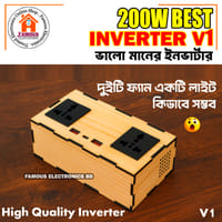 200W High quality Inverter V1 12V to 220V Power Inverter_img_1