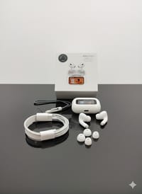 AirPods Pro 2nd Gen ANC Wireless Bluetooth Earbuds White app control_img_2