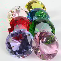 Paper weight Crystal Diamond shape Big size 1 pcs Random color_img_0