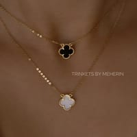 Double sided clover pendant_img_1