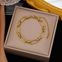 Trendy shackles design bracelet_img_2