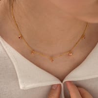 Pink diamond necklace gold_img_2