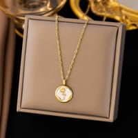 Vintage rose necklace_img_1