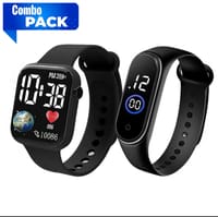 Combo Offer LED Digital Sports Watch and Ring Touch Watch_img_0