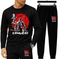 Long Sleeve Drop Shoulder Tshirt & Trouser Set_img_3