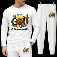 Long Sleeve Drop Shoulder Tshirt & Trouser Set_img_7