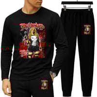 Long Sleeve Drop Shoulder Tshirt & Trouser Set_img_12