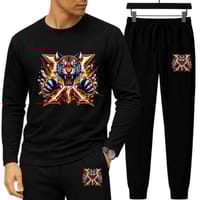 Long Sleeve Drop Shoulder Tshirt & Trouser Set_img_16