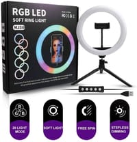 RGB LED Soft Ring Light MJ30 (Without Stand)_img_1