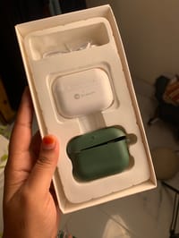 Airpods-Pro TWS Wireless Bluetooth Earbuds with Case - olive green_img_2