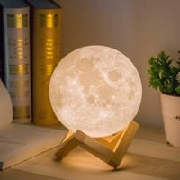Rechargeable 3D Moon Lamp - 18CM_img_3