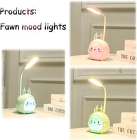 Flexible LED Desk Lamp with Pen Holder & Colorful Breathing Light_img_0