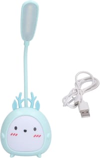 Flexible LED Desk Lamp with Pen Holder & Colorful Breathing Light_img_3