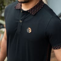 Premium Quality Side Tape Design Pique Polo - Noirve_img_1