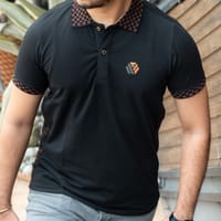 Premium Quality Side Tape Design Pique Polo - Noirve_img_3