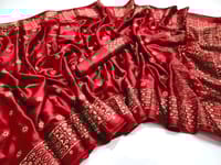 জাপানী সিল্ক প্রিমিয়াম শাড়ী + ব্লাউজ পিছ।_img_4