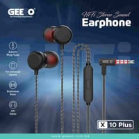 GEEOO X10 Plus 3.5mm Earphone | HiFi Bass Sound | Built-in Mic_img_0