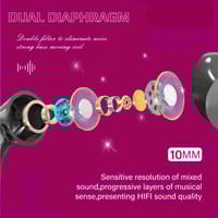 OneTech HiFi 3.5mm Earphone | Deep Bass | HD Mic | Tangle-Free Cable_img_2