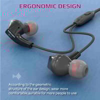 OneTech HiFi 3.5mm Earphone | Deep Bass | HD Mic | Tangle-Free Cable_img_4