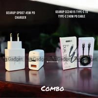 GearUP GP007 45W Fast PD Charger & GearUP CC24015 Type-C to Type-C 240W PD cable Combo_img_0