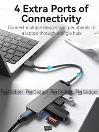 Vention CHLBD 4-Port USB 3.0 Hub with Power Supply_img_1