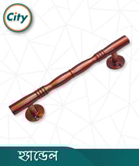 ৮ ইঞ্চি হেভি ডোর হ্যান্ডেল কপার অ্যান্টিক পালিশ করা দরজার হাতল কাঠের দরজার হ্যান্ডেল_img_0