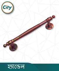 ৮ ইঞ্চি হেভি ডোর হ্যান্ডেল কপার অ্যান্টিক পালিশ করা দরজার হাতল কাঠের দরজার হ্যান্ডেল_img_0