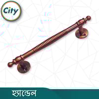 ৮ ইঞ্চি হেভি ডোর হ্যান্ডেল কপার অ্যান্টিক পালিশ করা দরজার হাতল কাঠের দরজার হ্যান্ডেল_img_1