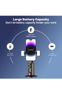 360* Auto face tracking selfie stick tripod_img_2