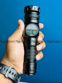 GearUP K60 Rechargeable Flashlight 10W COB + LED Torchlight_img_1