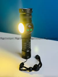 GearUP K60 Rechargeable Flashlight 10W COB + LED Torchlight_img_6