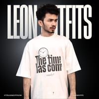 Men’s Oversized Heavyweight Drop Shoulder T-shirt in offwhite_img_1