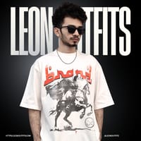 Men’s Oversized Heavyweight Drop Shoulder T-Shirt in Whit_img_0