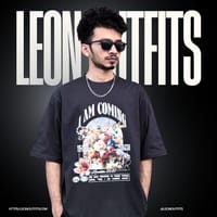 Men’s Oversized Heavyweight Drop Shoulder T-Shirt in Ash_img_0