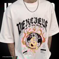 Men’s Oversized Heavyweight Drop Shoulder T-Shirt in White._img_1