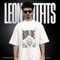 Men’s Oversized Heavyweight Drop Shoulder T-Shirt in White_img_0