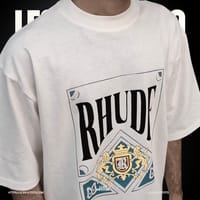 Men’s Oversized Heavyweight Drop Shoulder T-Shirt in White_img_1