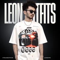 Men’s Oversized Heavyweight Drop Shoulder T-Shirt in White_img_0