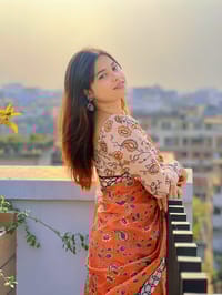 Digital Print Sharee with Blouse Piece_img_2