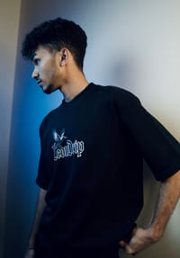 'LEON DRIP' Oversized Heavyweight Drop Shoulder T-Shirt_img_4