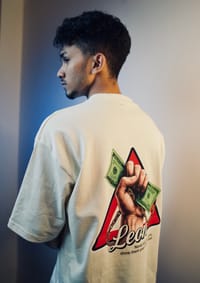 'LEON' Oversized Heavyweight Drop Shoulder T-Shirt_img_3