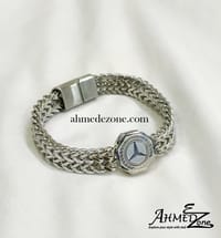 Men's Premium Quality Bracelet Double Row Silver Edition_img_0